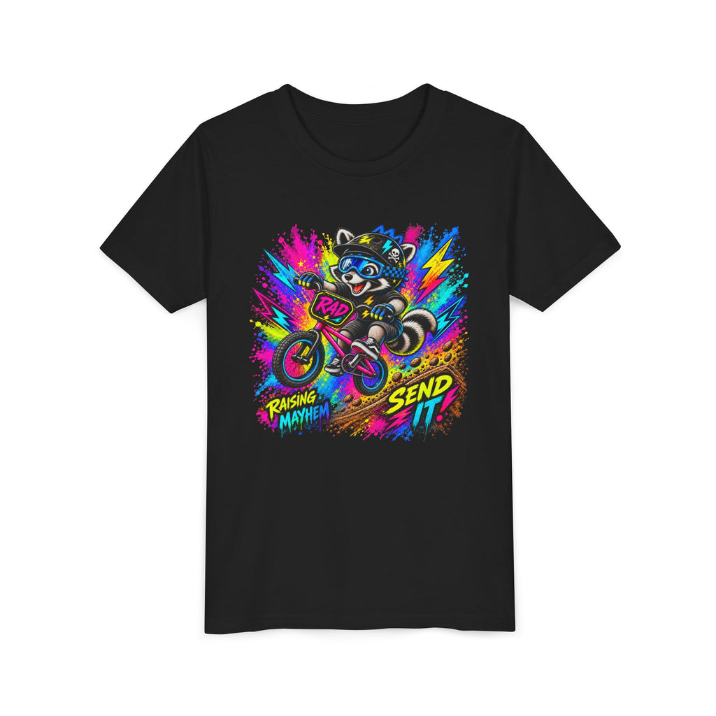 SEND IT Raccoon BMX Youth Tee
