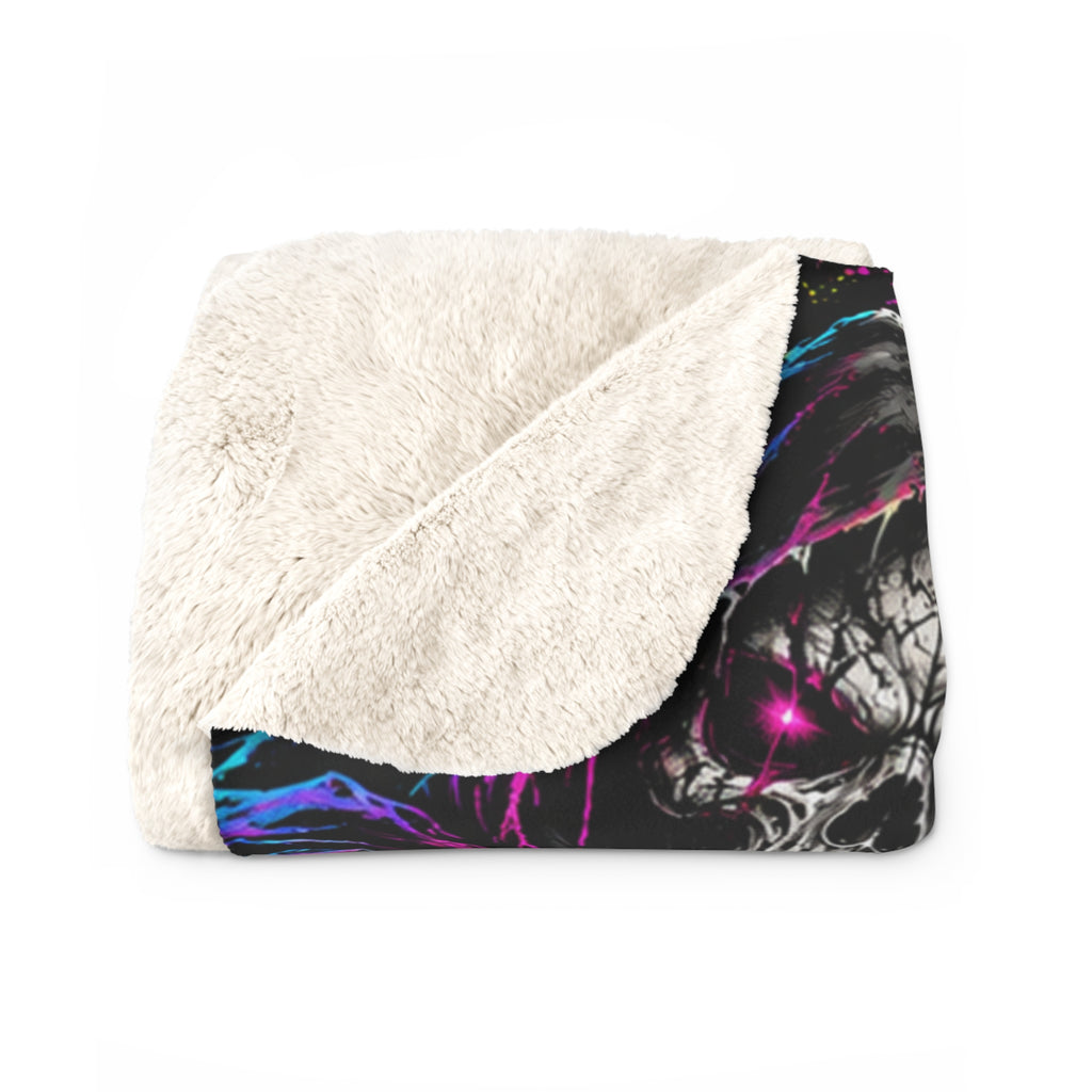 Mayhem  Horror Sherpa Blanket