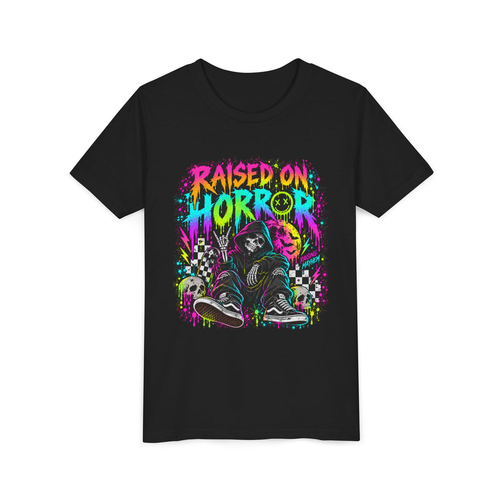 Raised on Horror Youth Tee