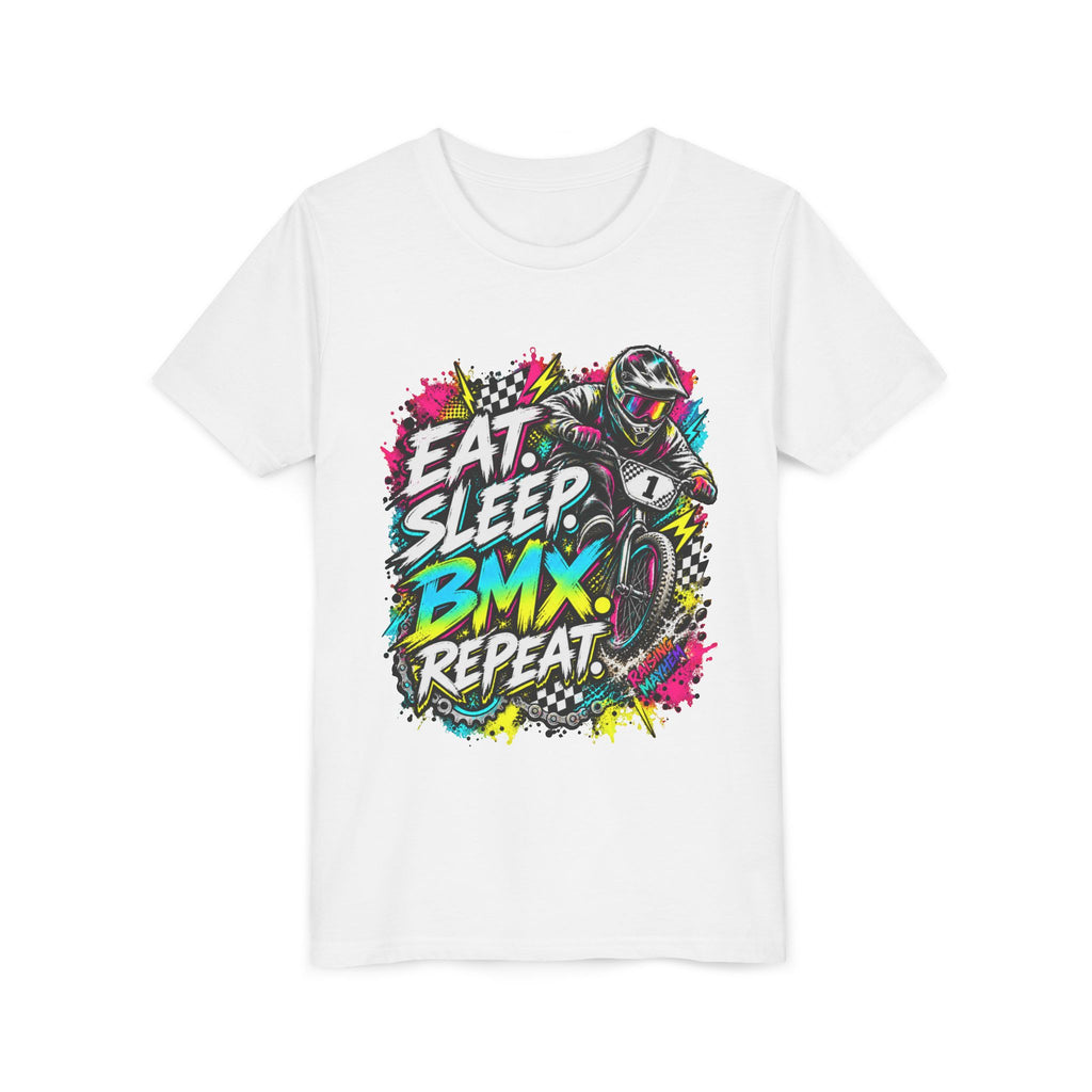 Eat. Sleep. BMX. Repeat. Youth Tee