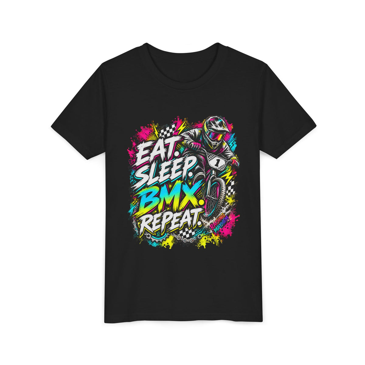 Eat. Sleep. BMX. Repeat. Youth Tee