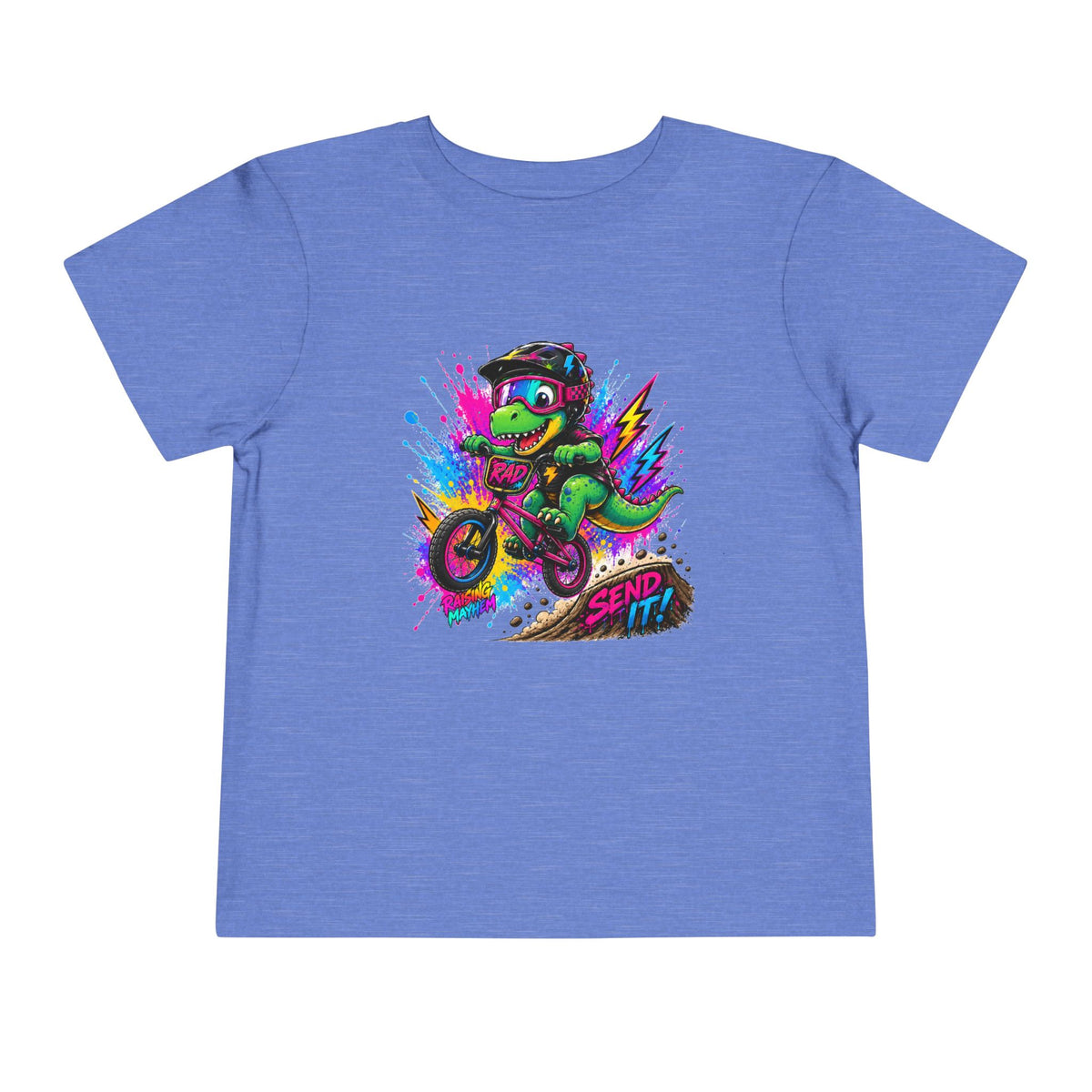 Send It BMX Dino Toddler  Unisex Tee
